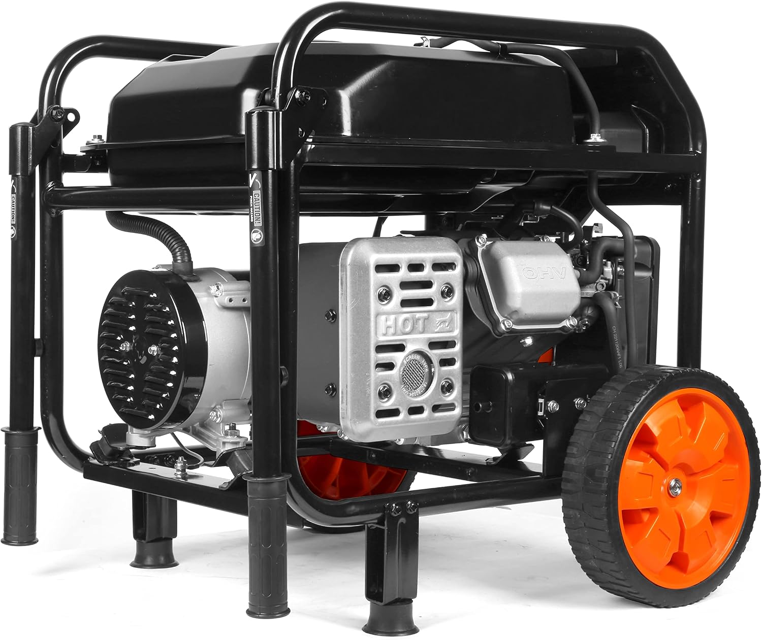 WEN 5600-Watt Portable Generator, 224cc, Transfer-Switch and RV-Ready (GN5600)