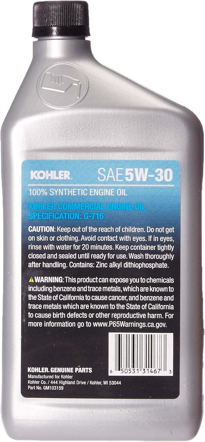 Kohler GM62346-SKP1-QS Maintenance Kit For 12/14 Kw Residential Generators