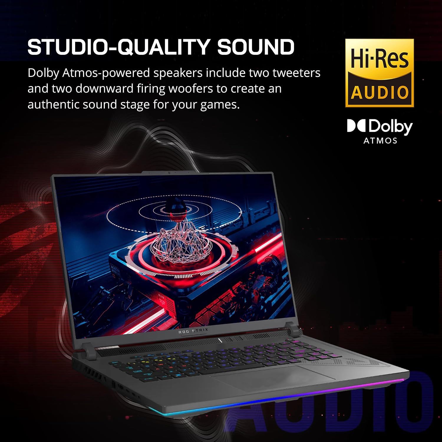 ASUS ROG Strix G16 16' FHD 165Hz Gaming Laptop, Intel i9-13980HX, GeForce RTX 4070, 64GB DDR5, 2TB SSD, 4-Zone RGB Backlit Keyboard, WiFi 6E, Win 11 Pro, Gray, 128GB Docking Station Set