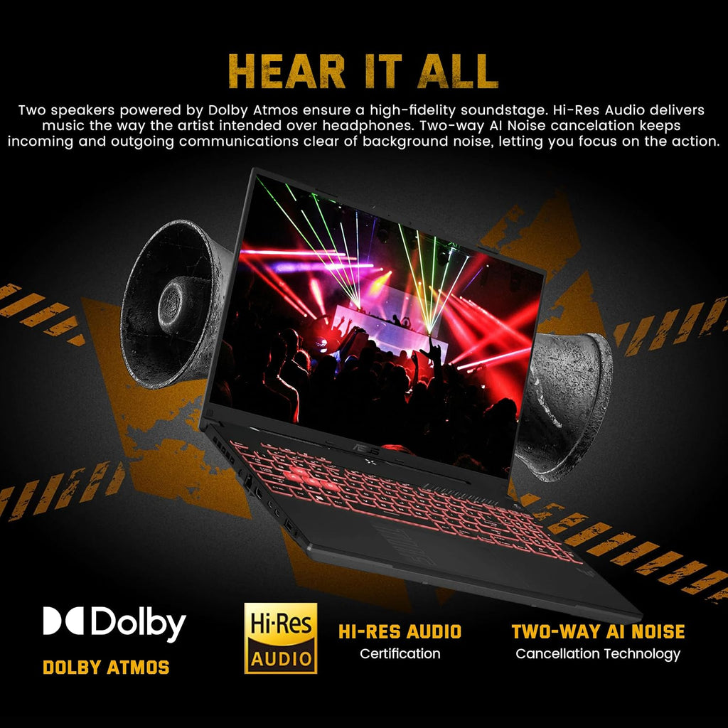 ASUS TUF A16 16' WUXGA 144Hz Gaming Laptop, AMD Ryzen 7 7445HS, GeForce RTX 4050 Graphics, 16GB DDR5, 512GB SSD, 1-Zone RGB Backlit Keyboard, Copilot, Wi-Fi 6, Win 11, Gray, 1TB Docking Station Set