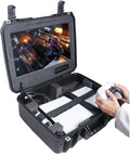 Case Club Gaming Station to fit PS5 Pro - Portable Travel Case with Built-in Monitor