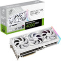 ASUS ROG Strix GeForce RTX™ 4080 Super White OC Edition Gaming Graphics Card (PCIe 4.0, 16GB GDDR6X, DLSS 3, HDMI 2.1a, DisplayPort 1.4a, Vapor Chamber, Power Sensing, Aura Sync)