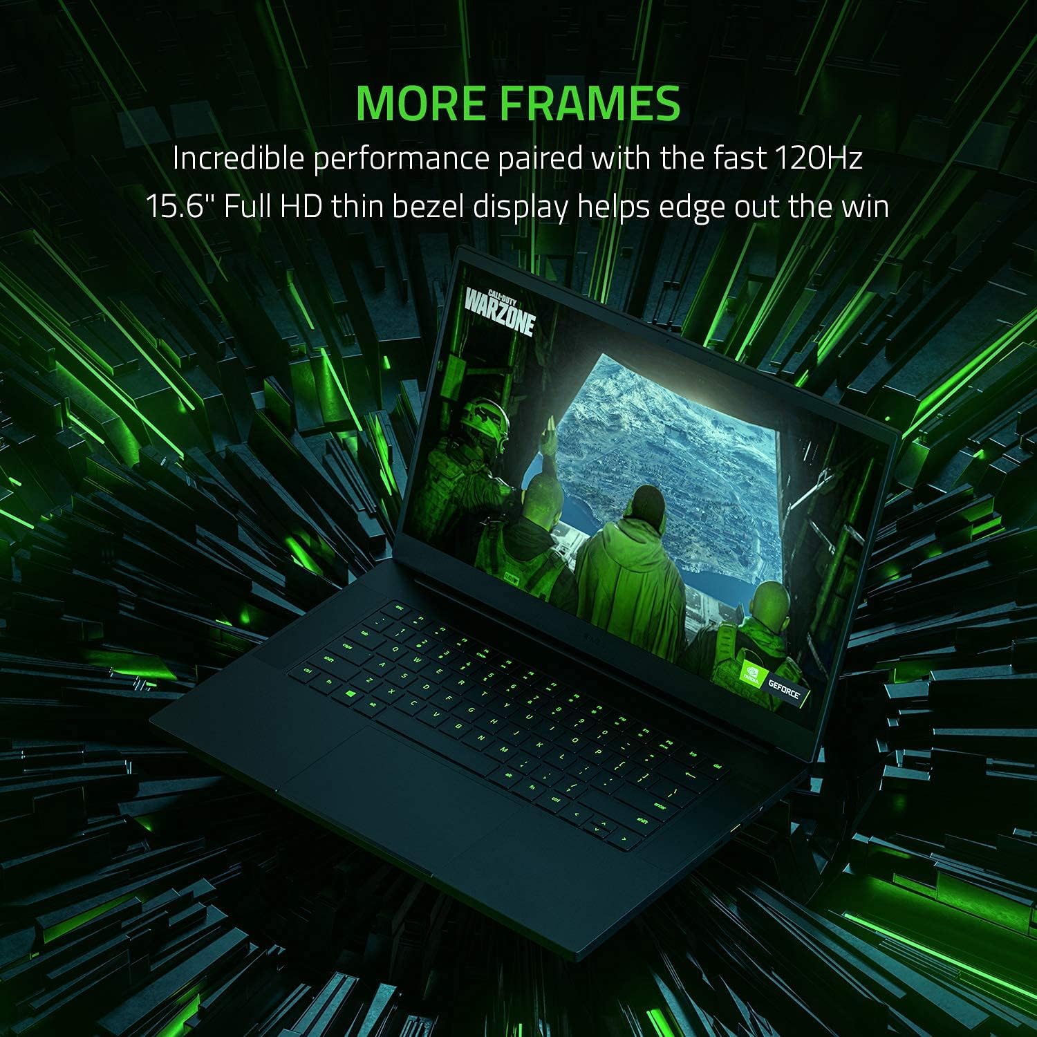 Razer Blade 15 Gaming Laptop i7-10750H NVIDIA GeForce GTX 1660 Ti 15.6' FHD 1080p 120Hz 16GB RAM 256GB SSD CNC Aluminum Chroma RGB Lighting Thunderbolt 3 Black (Renewed)