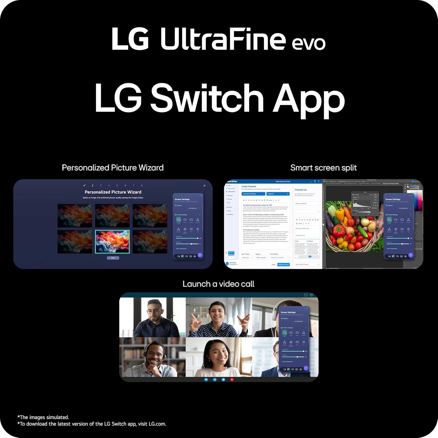LG 40U990A-W 40-inch Ultrafine evo 5K2K WUHD (5120 x 2160) Nano IPS Curved Monitor, Thunderbolt 5, DisplayHDR 600, Built-in Speaker, 120Hz, HDMI 2.1, DP 2.1, USB C, Tilt/Height/Swivel Stand, White