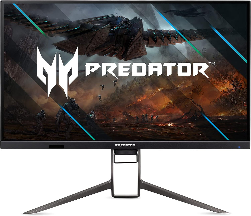 Acer Predator XB323QK NVbmiiphuzx 31.5' UHD (3840 x 2160) Agile-Splendor IPS Gaming Monitor | G-SYNC Compatible | Up to 0.5ms | 144Hz | DCI-P3 90% | 1-USB Type-C, 1-Display Port 1.4 & 2-HDMI 2.1 Ports