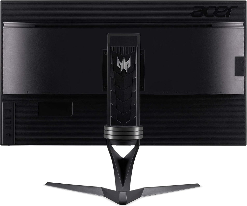acer Predator XB323U GPbmiiphzx 32' WQHD (2560 x 1440) IPS NVIDIA G-SYNC Compatible Monitor, VESA Certified DisplayHDR600, Up to 0.5ms, 170Hz, (1 Display Port, 2 HDMI and 4 USB 3.0), Black