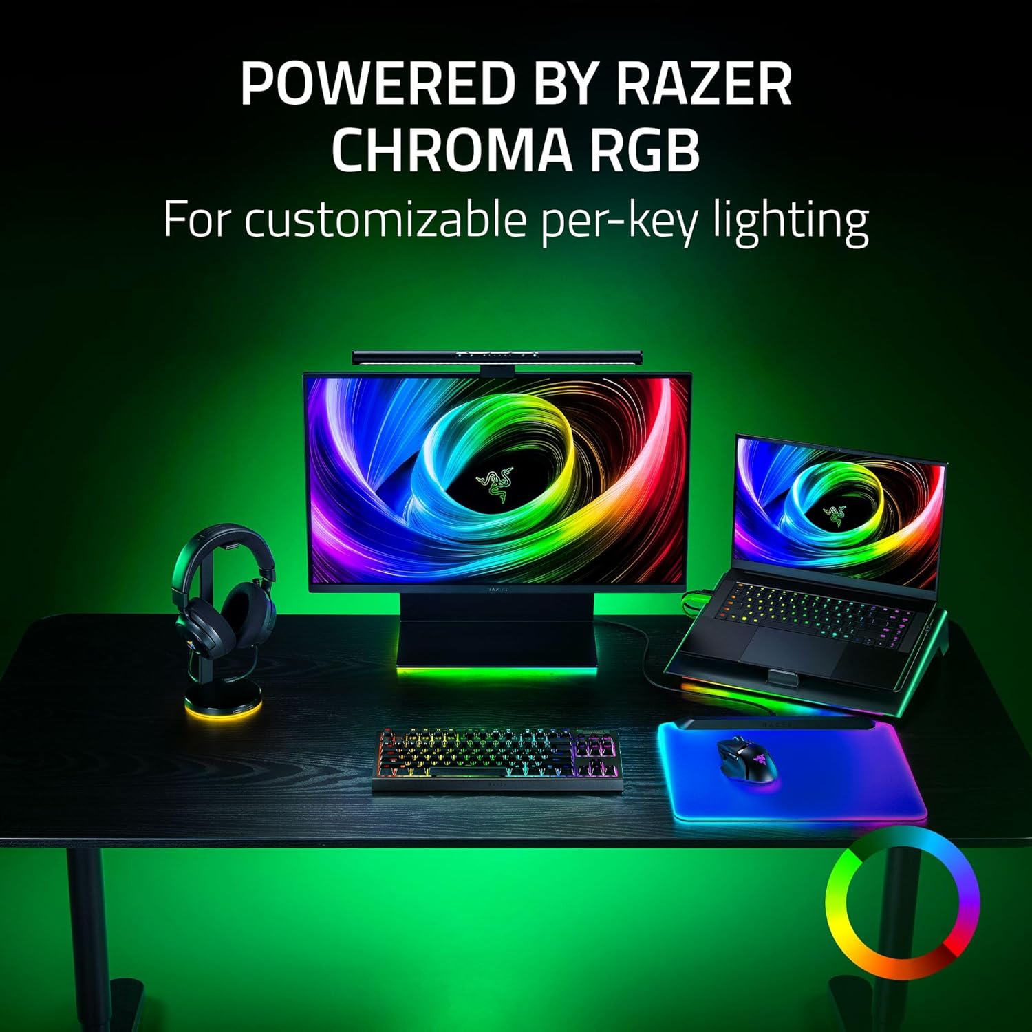 Razer BlackWidow V4 TKL HyperSpeed Wireless Hot Swappable Gaming Keyboard: Orange Tactile Switches - Wireless & Bluetooth - Multi-Function Roller & Control Buttons - Chroma RGB - Long Battery Life
