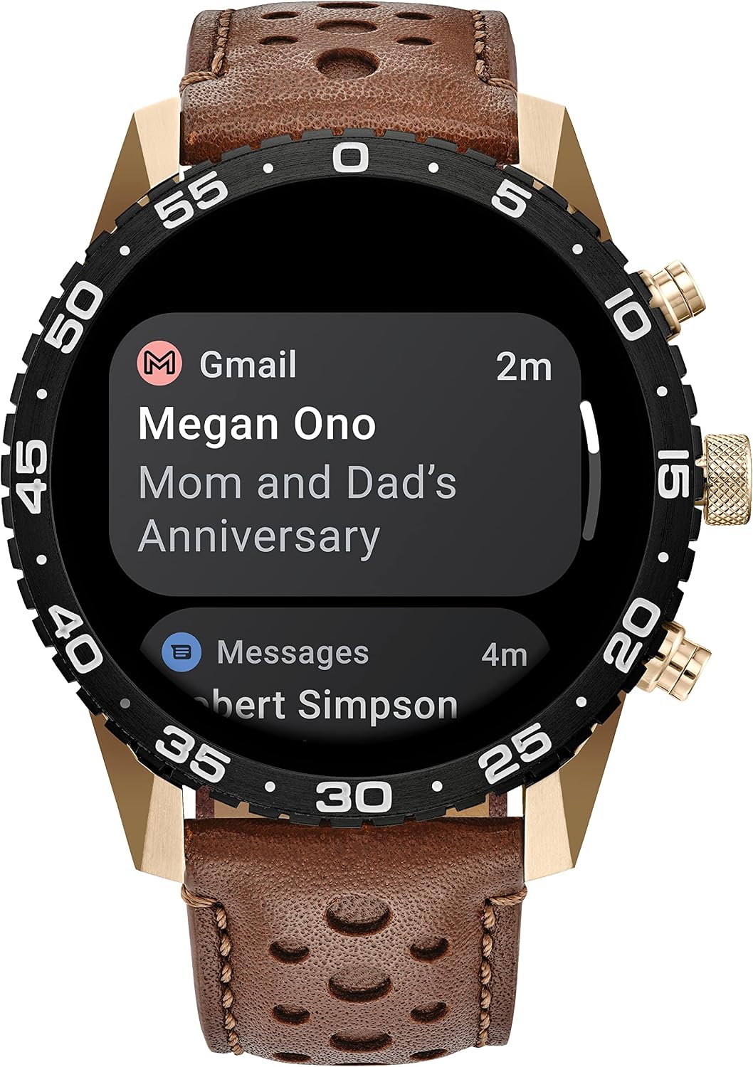 Citizen CZ Smart PQ2 44MM Sport Smartwatch with YouQ App with IBM Watson® AI and NASA research, Wear OS by Google, HR, GPS, Fitness Tracker, Amazon Alexa™, iPhone Android Compatible, IPX6 Rating