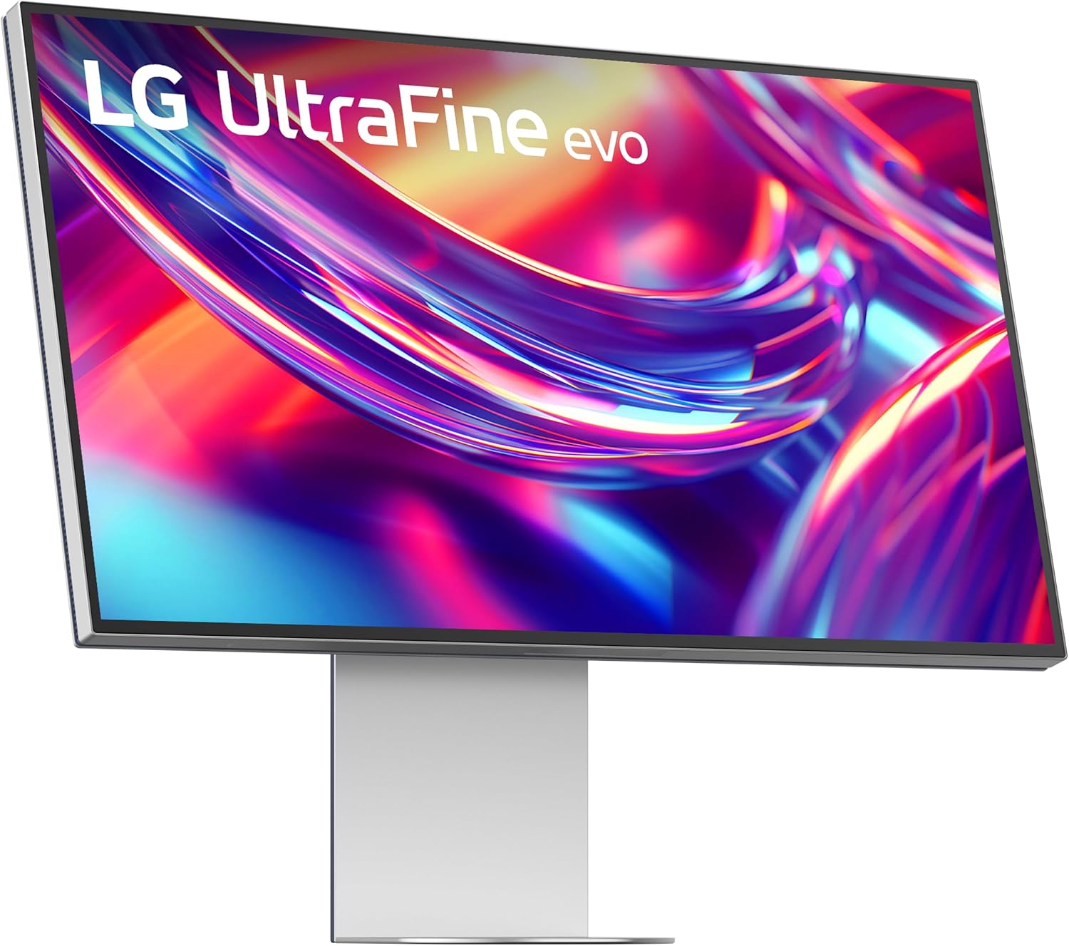 LG 32U990A-S 32-Inch Ultrafine 6K (6144 x 3456) Nano IPS Black Thunderbolt 5 Professional Monitor, 60Hz, DisplayHDR 600, Speakers, HDMI 2.1, DisplayPort 2.1, USB-C, Tilt/Height/Pivot Stand, Silver