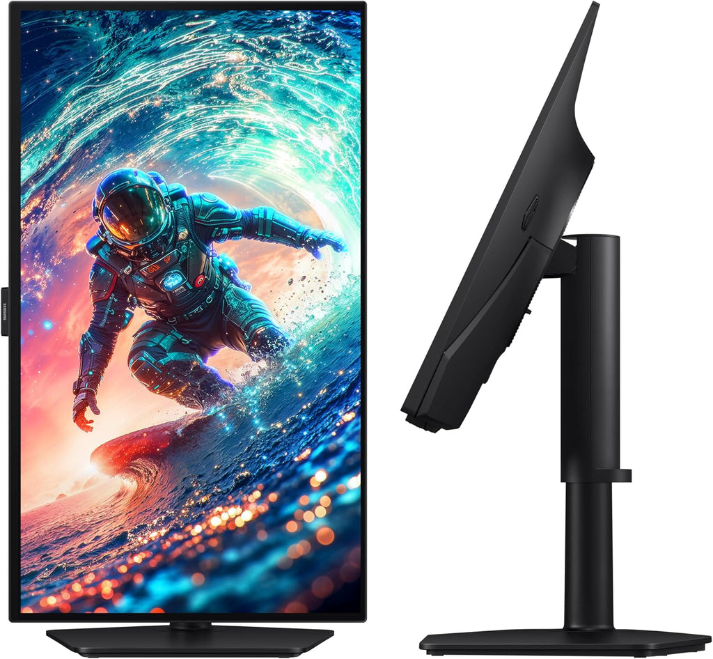 Samsung 27' Odyssey OLED G6 (G61SH) Gaming Monitor - QD-OLED, QHD (1440P), 240Hz, 0.03ms, Glare-Free, Pantone Validated, HDR10, Height-adjustable stand, OLED Safeguard, 3 Year Warranty, LS27HG612SNXZA