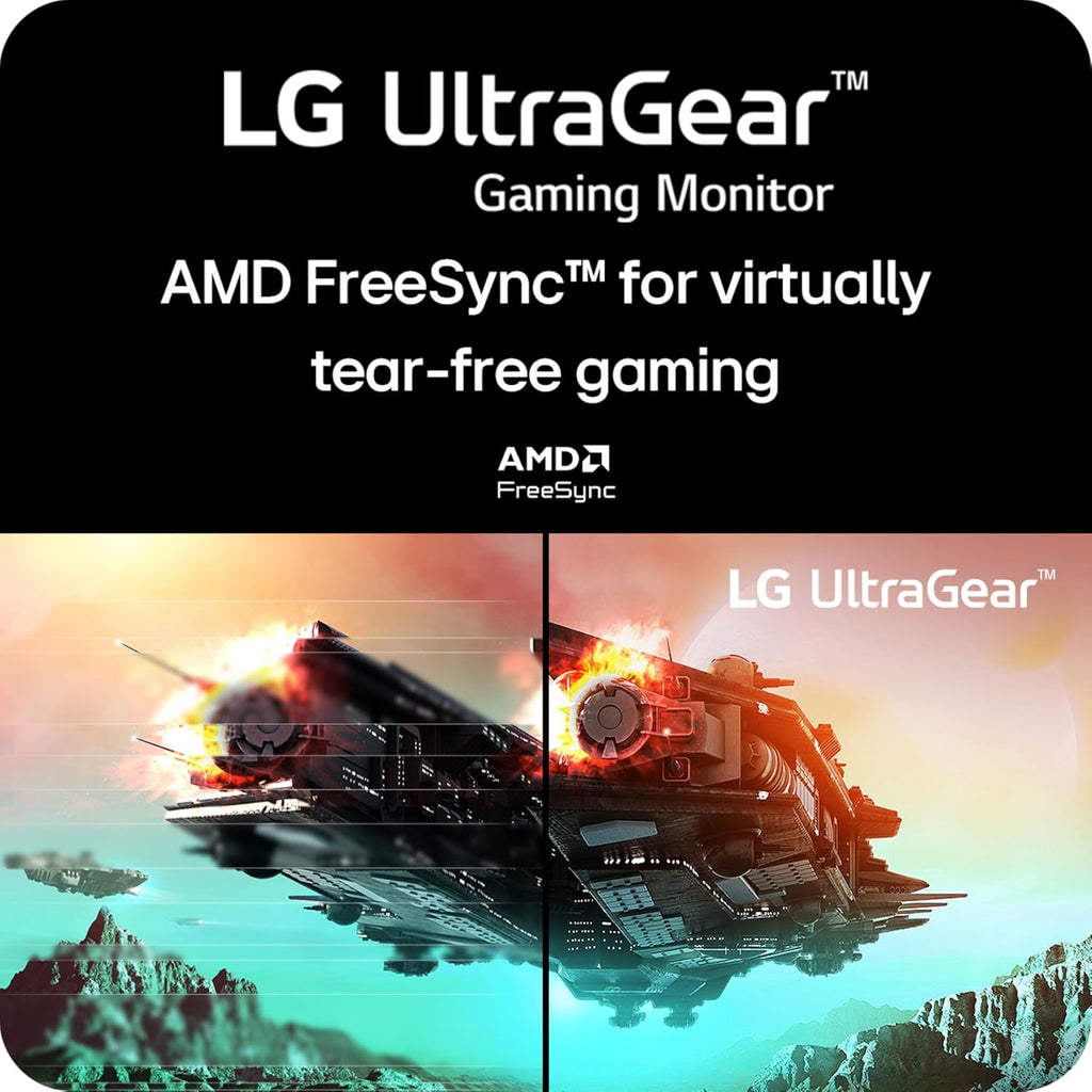 LG 27GS40W-B 27-Inch Ultragear FHD (1920 x 1080) Gaming Monitor, 180Hz, HDR10, AMD FreeSync, HDMI, DisplayPort, H/P Out, Black