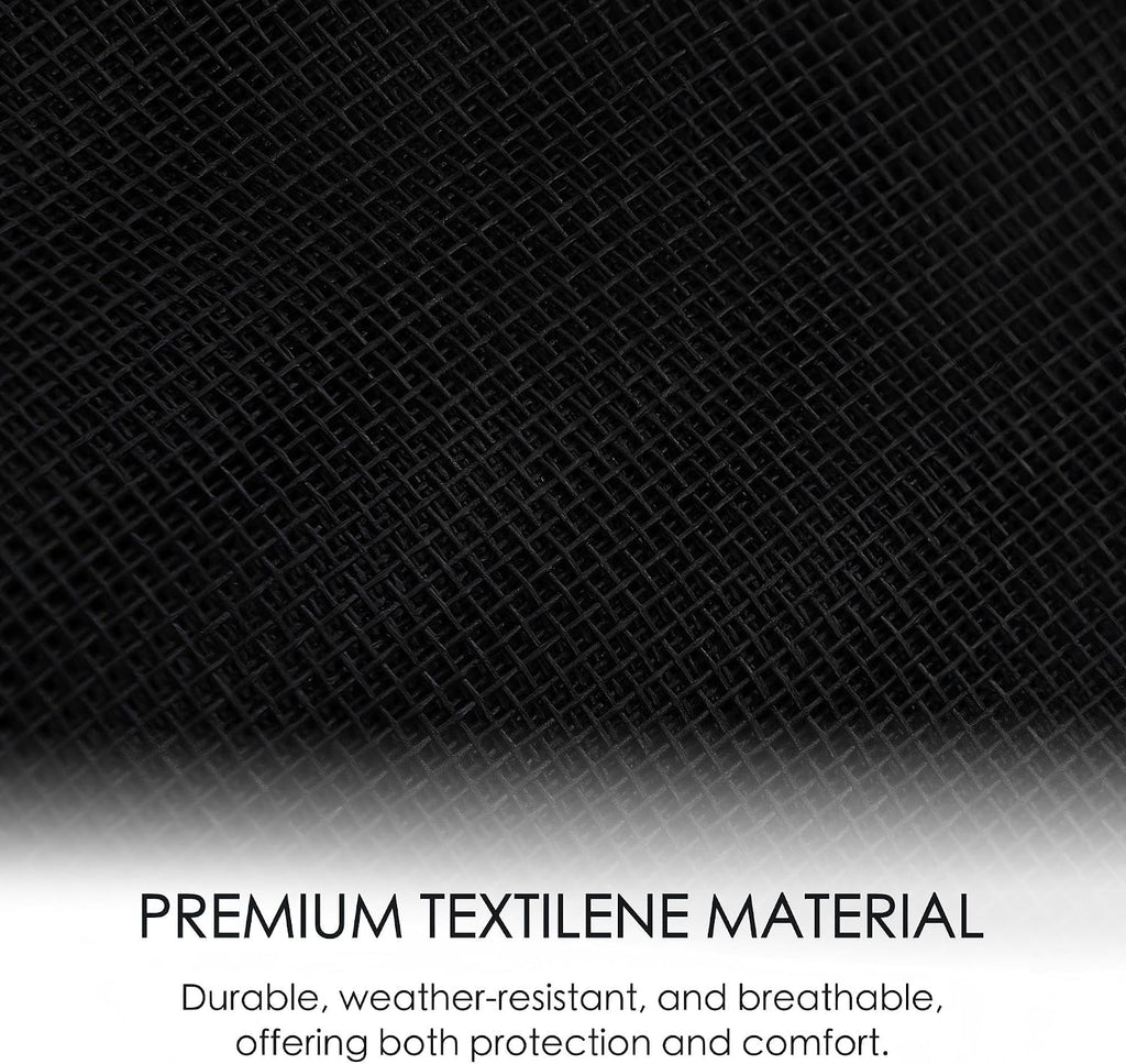 Kozyard Gazebo Privacy Screen Netting for 10' x 12' Gazebo, Textilene Mesh Net for Hardtop Gazebo, Breathable Outdoor Gazebo Netting