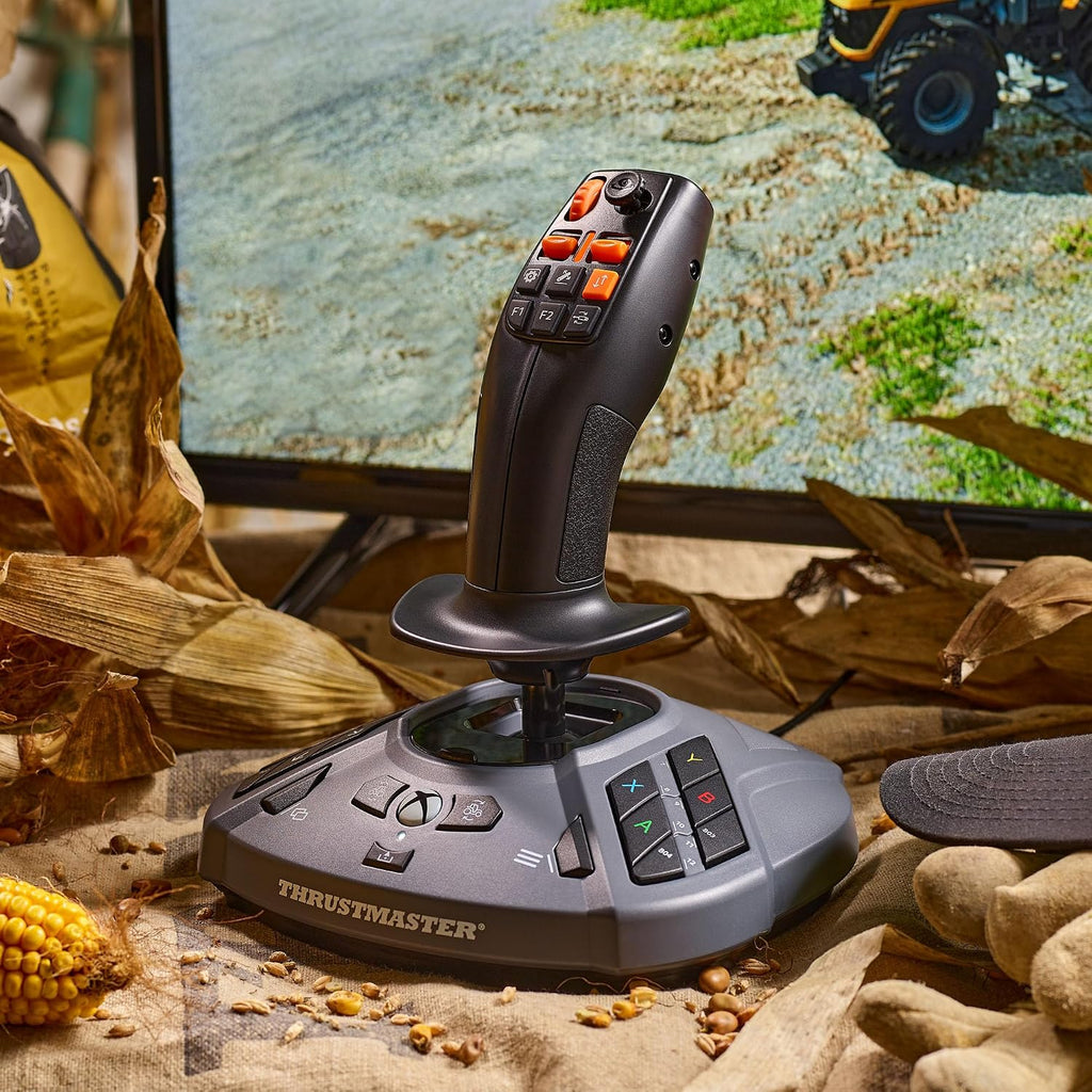 Thrustmaster SimTask FarmStick Joystick for Farming Simulator 25, Xbox Series X|S & PC – Multifunctional Farming Simulator Controller with 3-Axis Precision
