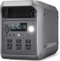 DABBSSON 2048Wh Portable Power Station, Safe Semi-Solid LiFePO4, 3300W Power Boost, 2200W AC Output 6, 41lb,Compact & Lightweight, 1.3X Runtime, 2000L Solar Generator for Camping/Home/RV