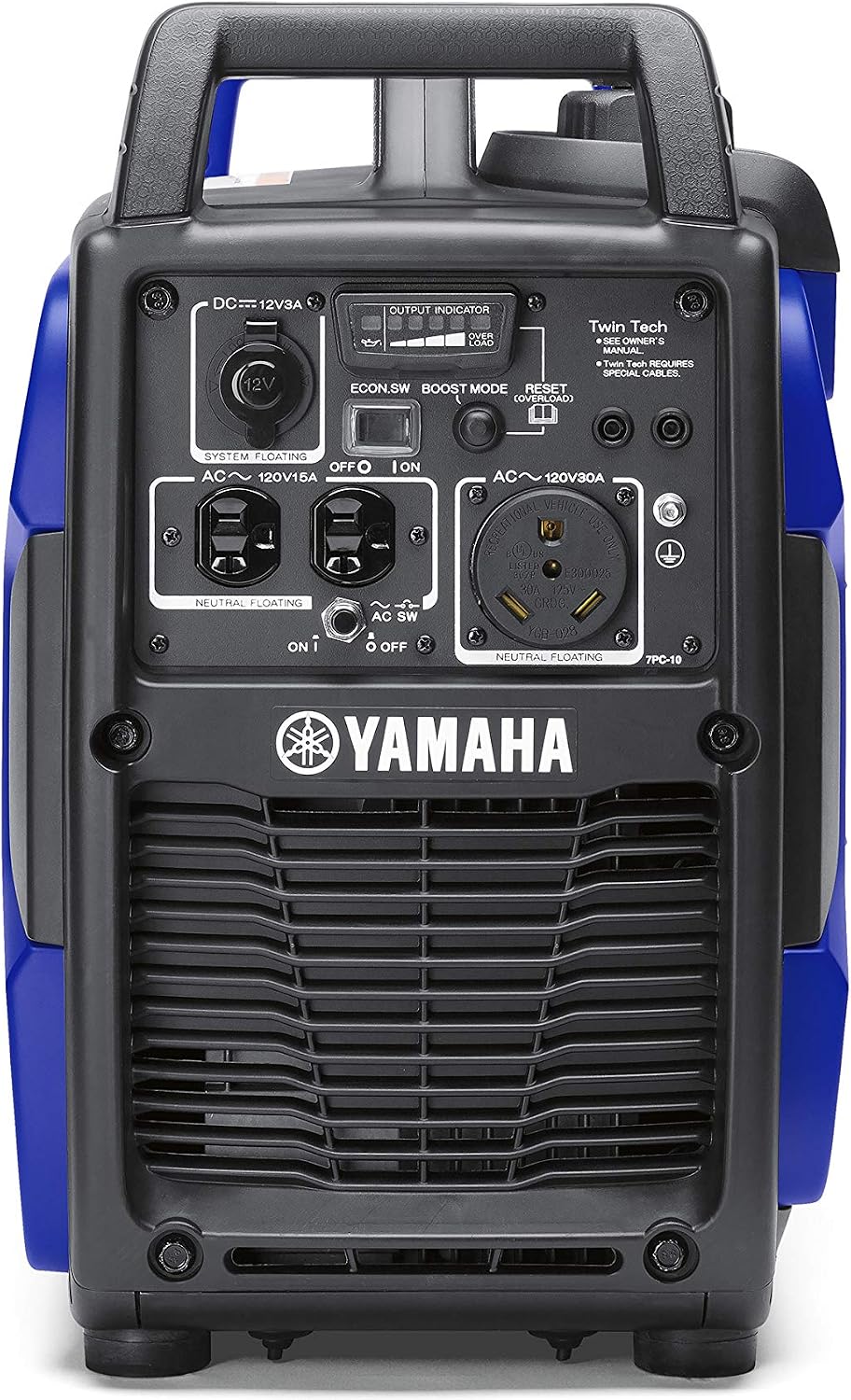 YAMAHA EF2200iS Inverter Generator, 2200 Watts, Blue