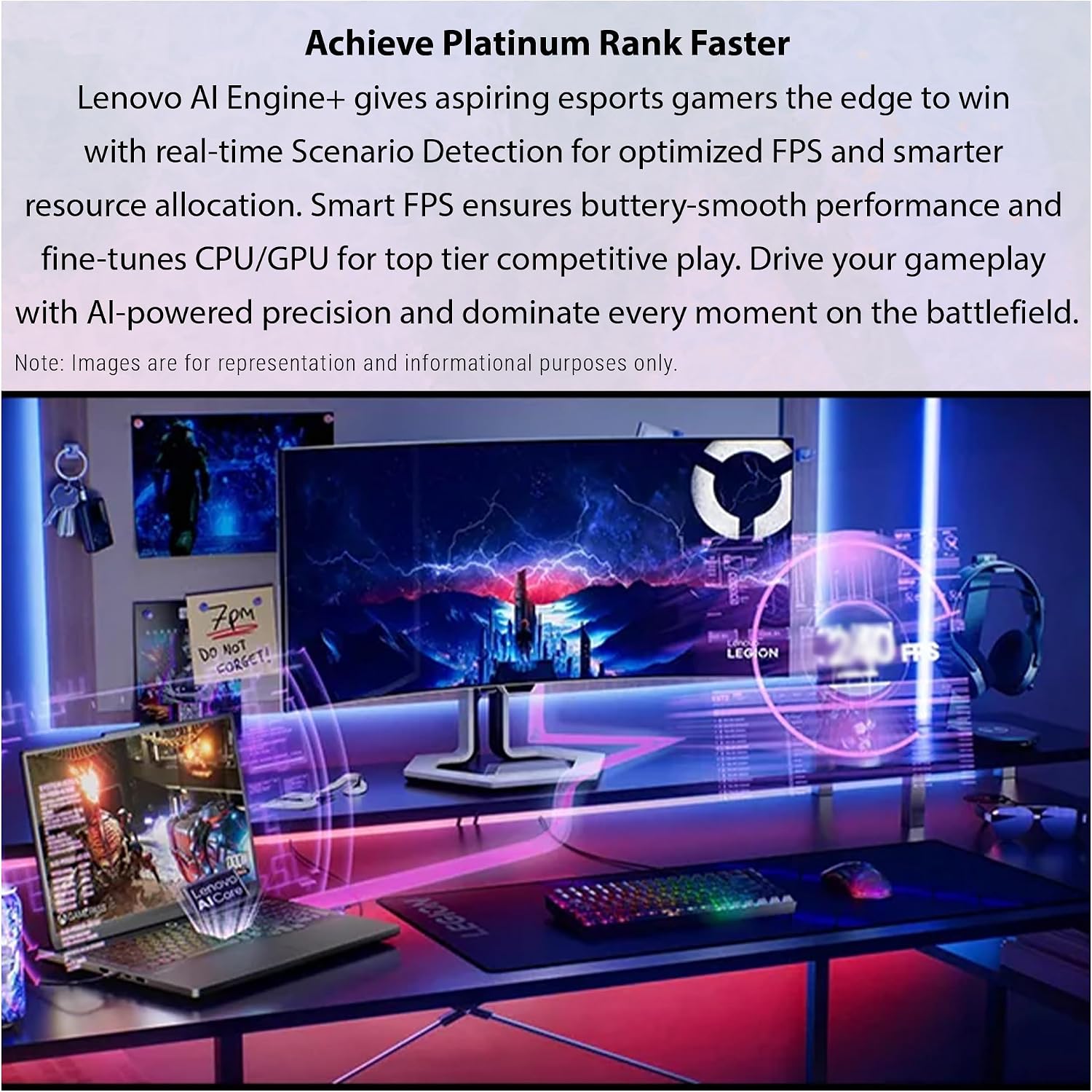 Lenovo Legion Pro 5 Gaming Laptop, Intel Ultra 7-255HX, 32 GB DDR5 RAM, 2 TB PCIe SSD, 16' WQXGA (2560x1600) 165Hz Display, Nvidia G-Force RTX 5070, 24-Zone RGB Backlit, W11 Home, Eclipse Black