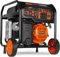 WEN 8000-Watt 120V/240V Dual Fuel Portable Generator, Electric Start, 340cc, Transfer-Switch and RV-Ready with CO Watchdog (DF8000X)