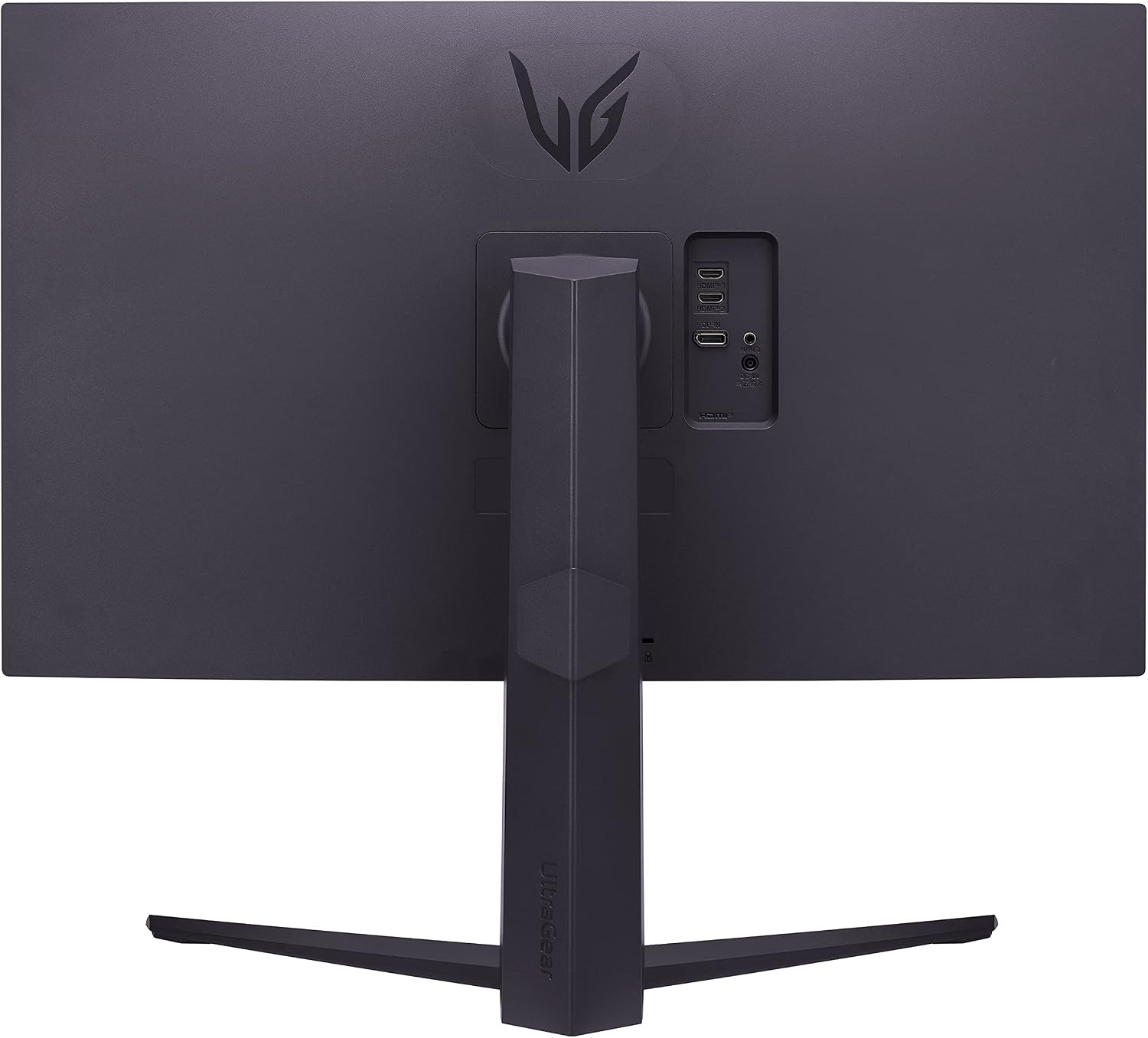 LG 32GQ750-B 32-inch Ultragear 4K UHD (3840 x 2160) Gaming Monitor, 144Hz, 1ms, AMD FreeSync Premium, HDR10, Reader Mode, Built-in Speaker, HDMI, DisplayPort, Tilt/Height/Pivot Stand, Black
