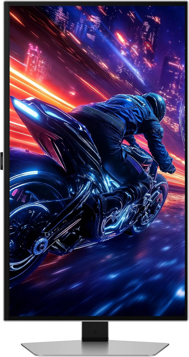 Samsung 27' Odyssey OLED G6 G60SF QHD QD-OLED Gaming Monitor, 500Hz Refresh Rate, 0.03ms (GtG) Response Time, G-Sync Compatible, VESA DisplayHDR TrueBlack 500, LS27FG602SNXZA, 2025, 3 Yr Warranty