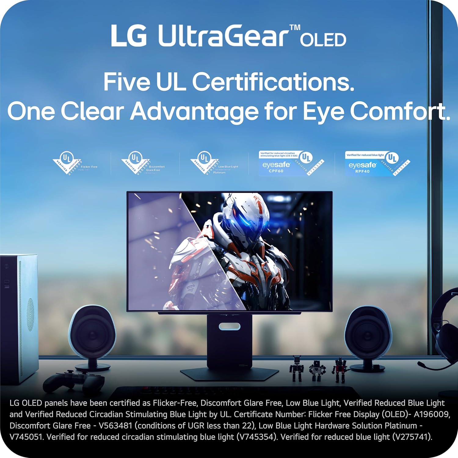 LG 27GX700A-B 27-inch Ultragear QHD (2560 x 1440) OLED Gaming Monitor, 280Hz, 0.03ms, NVIDIA G-Sync, AMD FreeSync Premium Pro, VESA DisplayHDR TrueBlack500, with up to DCI-P3 99.5%, HDMI 2.1, Black