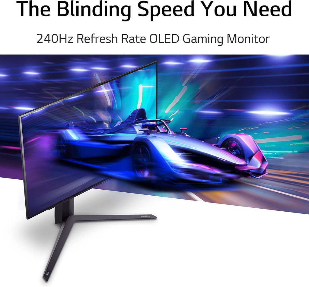 LG 27' Ultragear™ OLED QHD Gaming Monitor with 240Hz .03ms GtG & nVIDIA® G-SYNC® Compatible