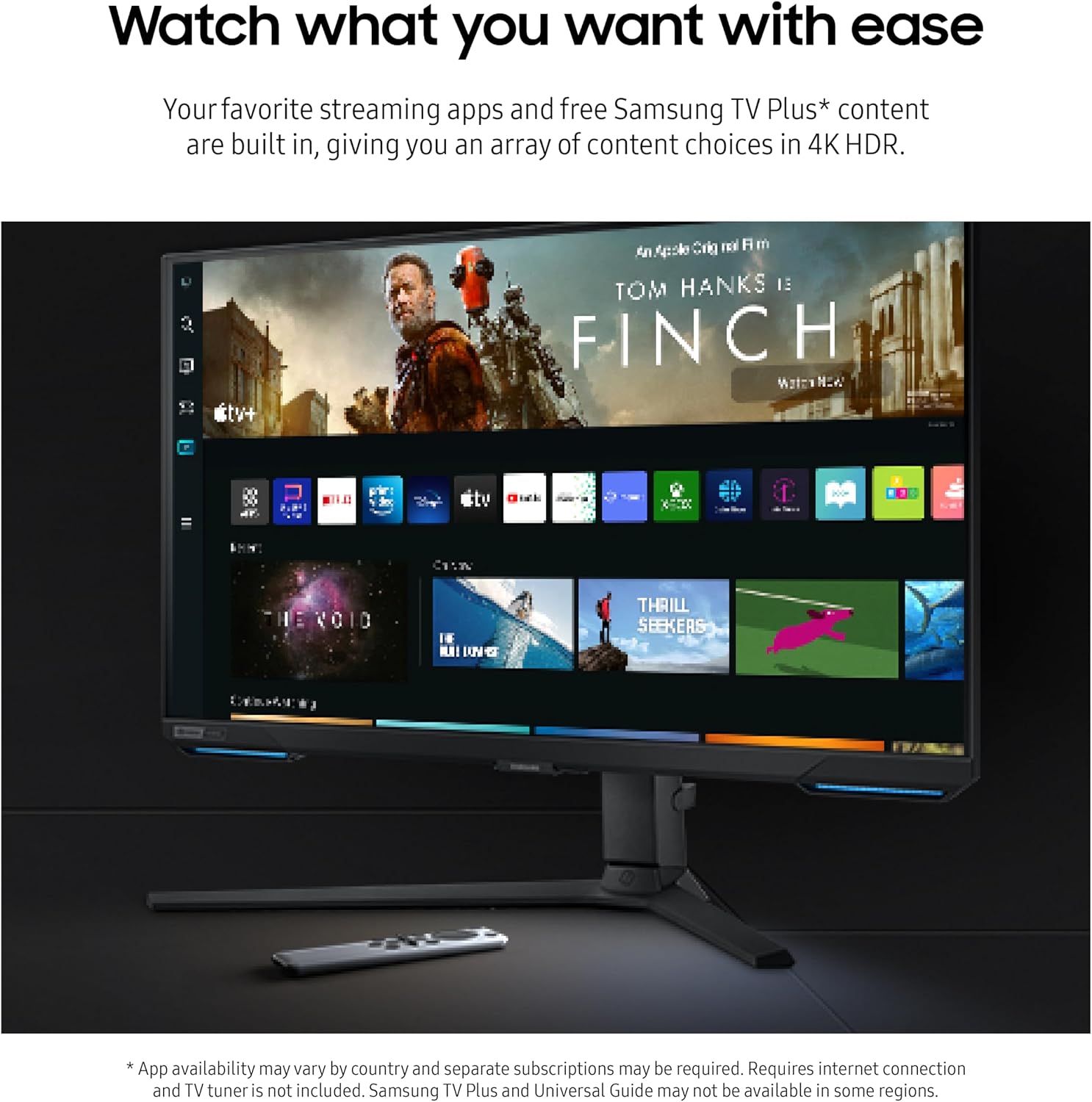 SAMSUNG 28' Odyssey G70B Series 4K UHD Gaming Monitor, IPS Panel, 144Hz, 1ms, HDR 400, G-Sync and FreeSync Premium Pro Compatible, Ultrawide Game View, LS28BG702ENXGO, Black