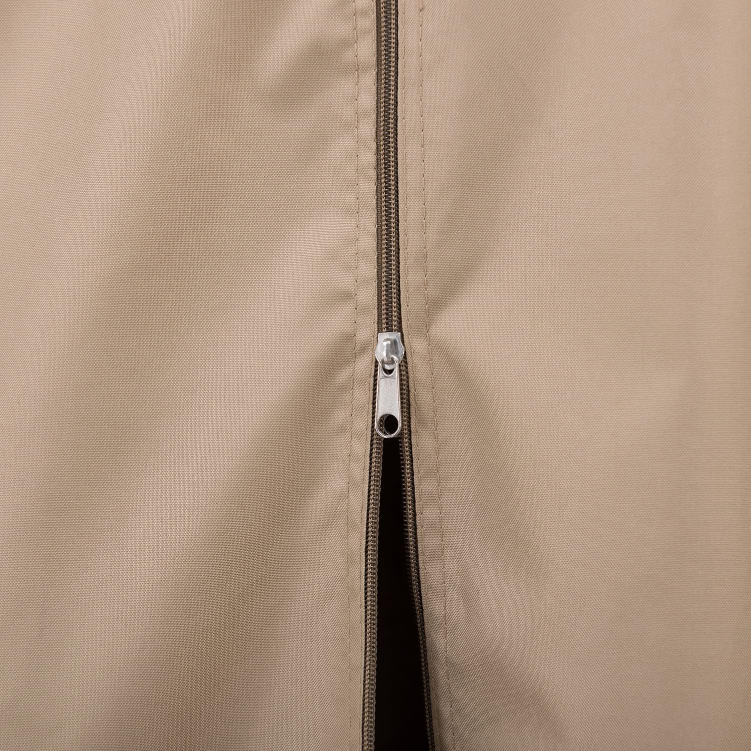 Sunjoy Replacement Curtain for 11x13 Moorehead Domed Soft Top Gazebo, Khaki