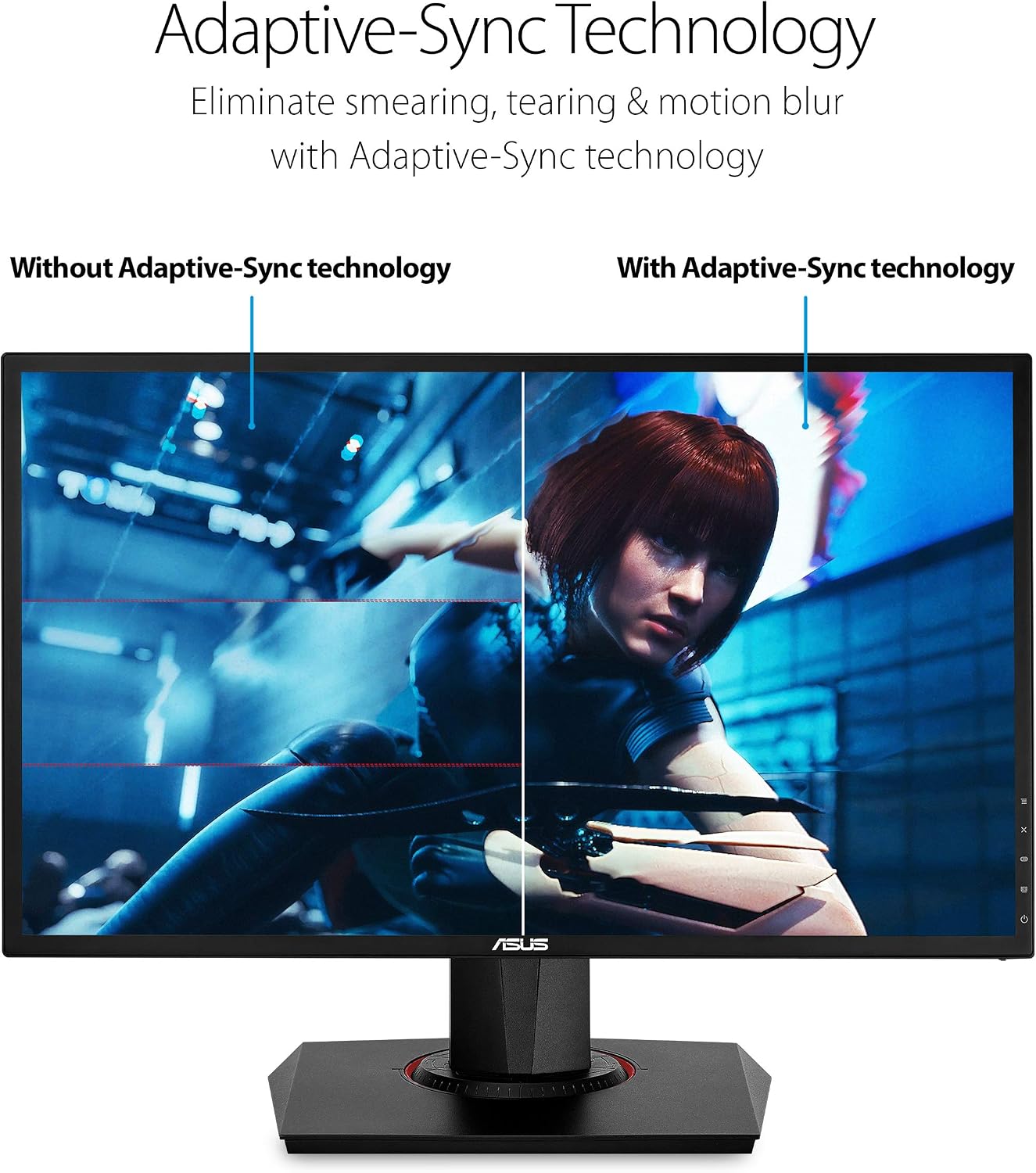 ASUS VG248QG 24 inches G-Sync Gaming Monitor (Renewed)