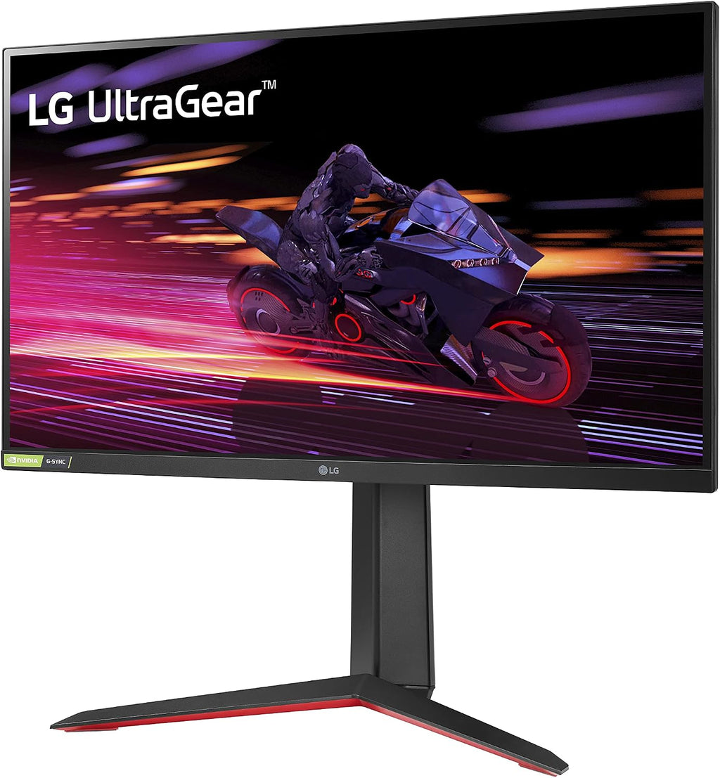 LG 27GP750-B 27' Ultragear FHD (1920 x 1080) IPS Gaming Monitor w/ 1ms Response Time & 240Hz Refresh Rate, NVIDIA G-SYNC Compatible with AMD FreeSync Premium, Thin Bezel, Tilt/Height/Pivot Adjustable