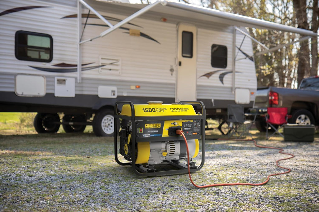 Champion Power Equipment 1500-Watt Portable Generator with CO Shield