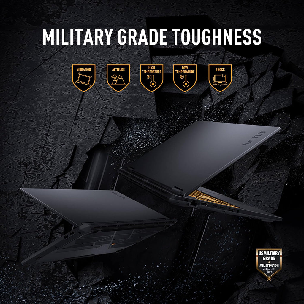 ASUS TUF F16 Gaming Laptop, NVIDIA RTX 5060 (Beat 4070), Intel 14th i7(Up to 5.2GHz, 16 Cores), 16' FHD+ 165Hz Anti-Glare LCD Display, WiFi 6E, 64 GB DDR5, 1 TB SSD, Windows 11 Pro, Accessories