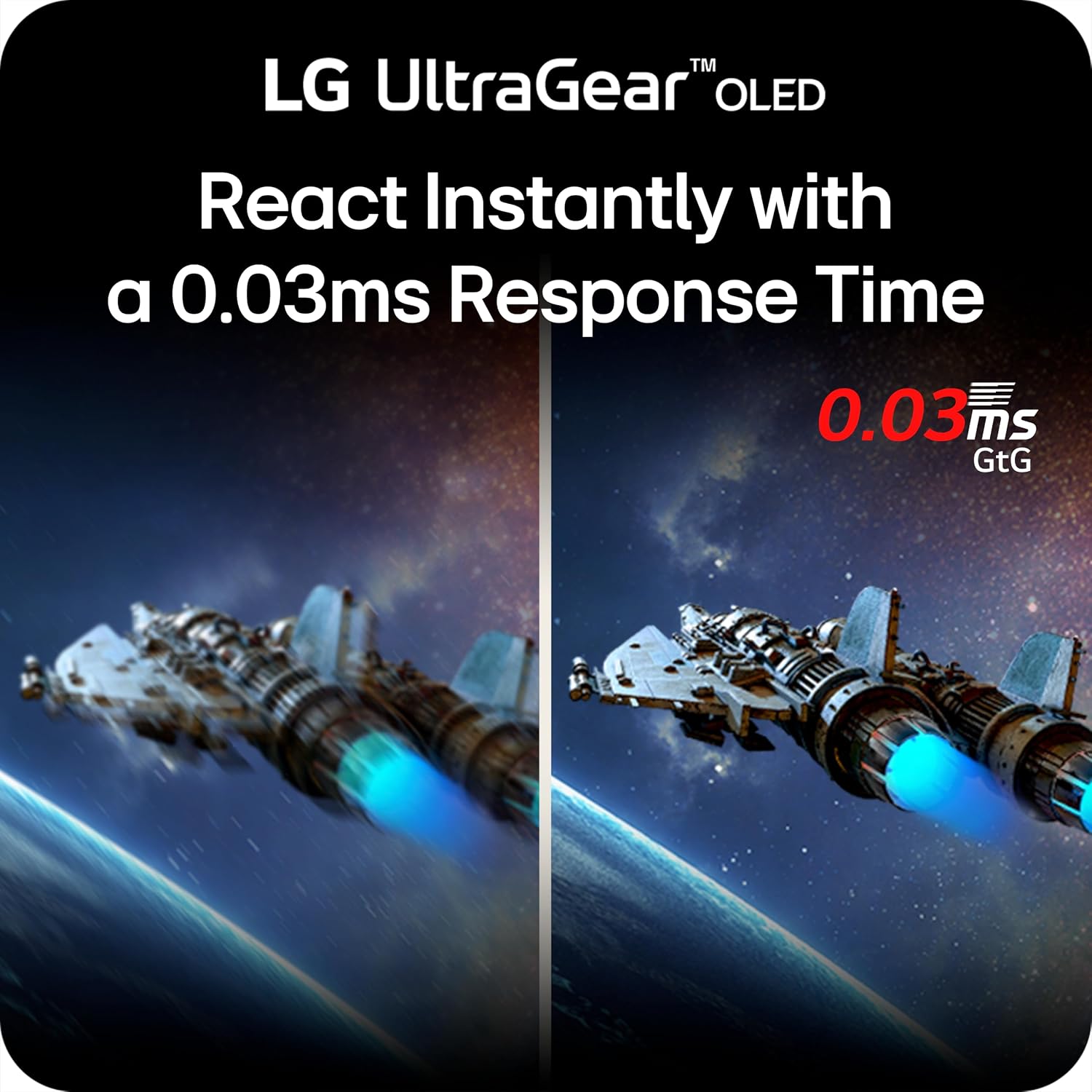 LG 27GX700A-B 27-inch Ultragear QHD (2560 x 1440) OLED Gaming Monitor, 280Hz, 0.03ms, NVIDIA G-Sync, AMD FreeSync Premium Pro, VESA DisplayHDR TrueBlack500, with up to DCI-P3 99.5%, HDMI 2.1, Black