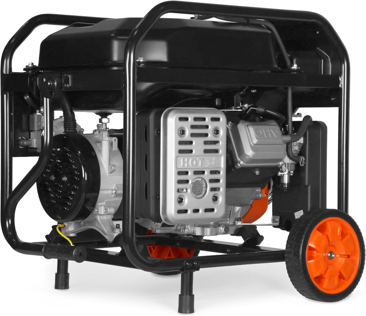 WEN 8000-Watt 120V/240V Dual Fuel Portable Generator, Electric Start, 340cc, Transfer-Switch and RV-Ready with CO Watchdog (DF8000X)