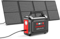 MARBERO Solar Generator 296Wh with Solar Panels 60W Portable Power Station with 300W Pure Sine Wave Solar Generator with Panels Included USB DC AC Outlet for Camping RV Van Outdoor Emergency Home
