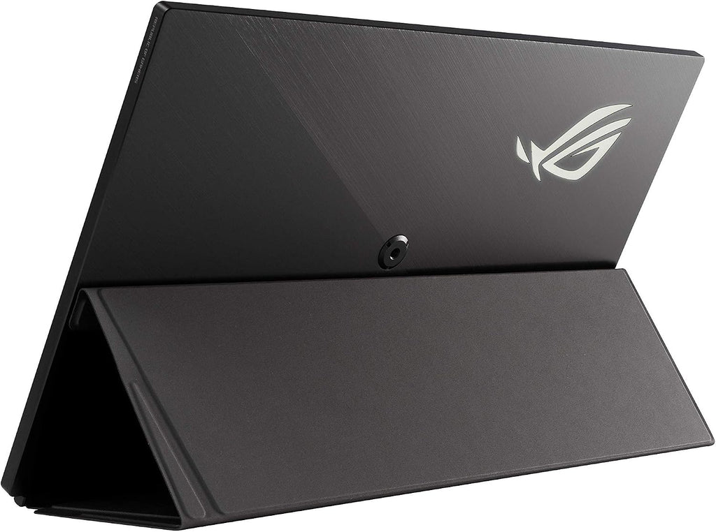 ASUS ROG Strix XG17AHP 17.3' Portable Gaming Monitor, 1080P Full HD, IPS, 240Hz (Supports 144Hz), Adaptive-Sync, Eye Care, Micro-HDMI USB-C, ROG Tripod, Carrying Bag, 3 Hour Battery Life (Renewed)