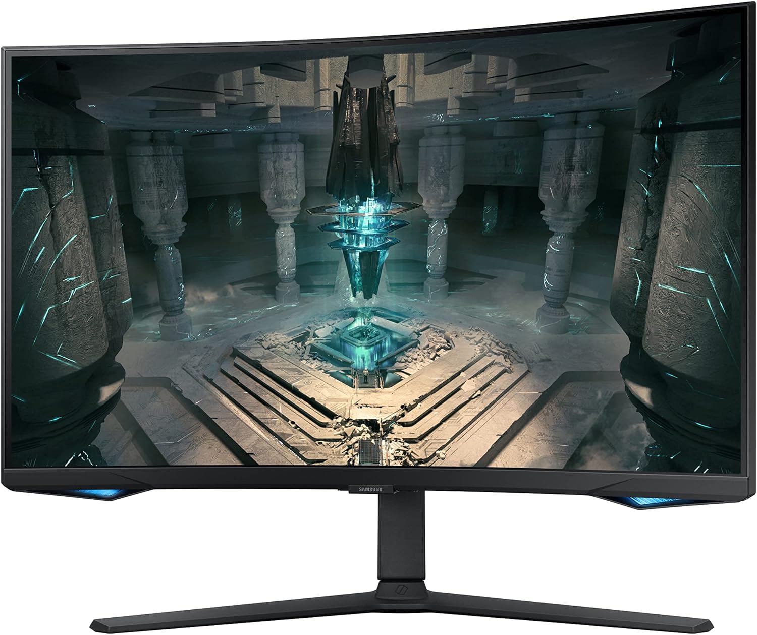 Samsung 27' Odyssey QHD G65B Curved Gaming Monitor, 240Hz, 1ms (GTG), HDR 600, Gaming Hub, 1000R, AMD FreeSync Premium Pro, LS27BG652ENXGO