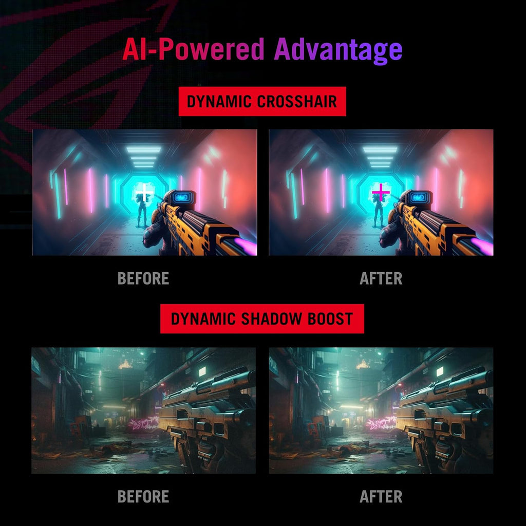 ASUS ROG Strix 25' (24.5' viewable) Esports Gaming Monitor (XG259QNS) - Full HD, 380Hz, 0.3ms, Fast IPS, Extreme Low Motion Blur Sync, FreeSync Premium, DisplayWidget, Ergonomic, 3 yr Warranty