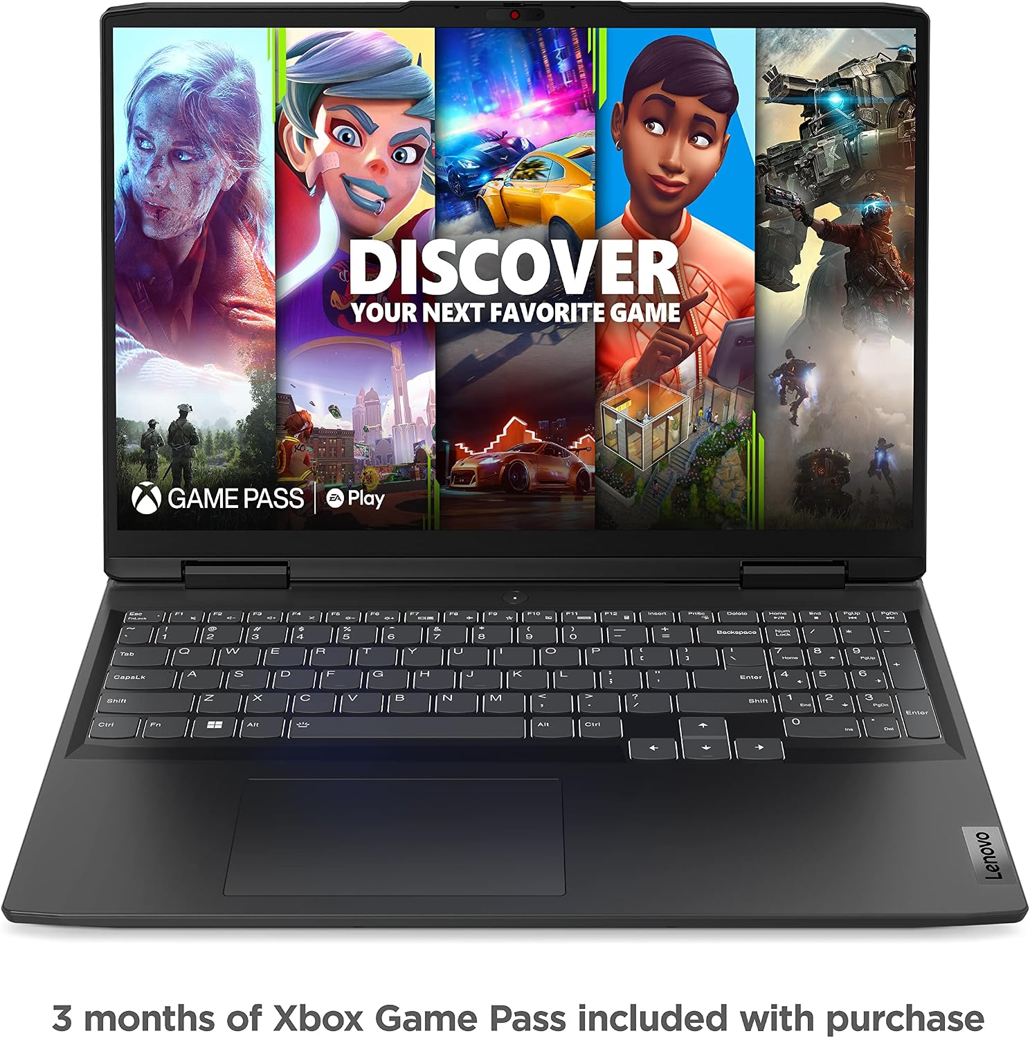 Lenovo IdeaPad Gaming 3i - 2022 - Everyday Gaming Laptop - NVIDIA GeForce RTX 3050Ti Graphics - 15.6' FHD Display - 8GB Memory - 512GB Storage - Intel i7 12th Gen - Onyx Grey