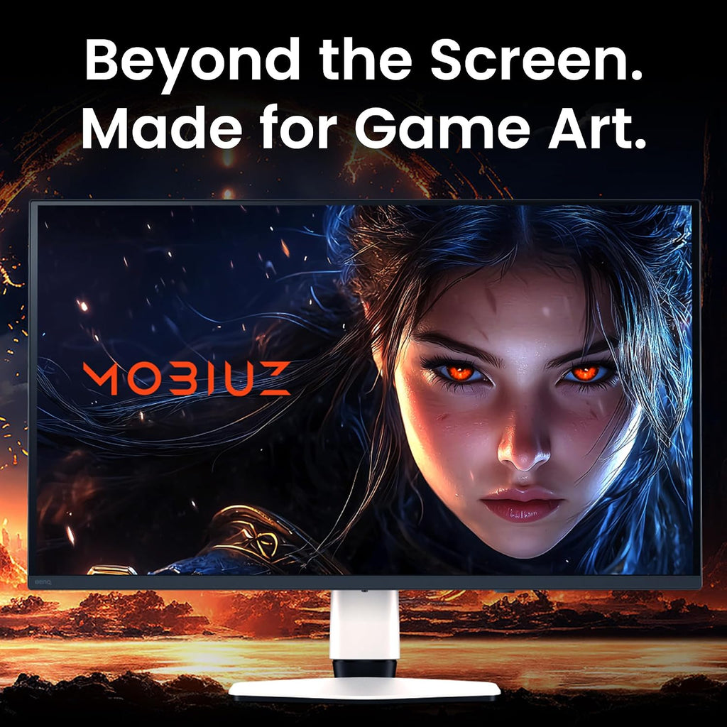BenQ MOBIUZ EX321UZ 31.5' 4K 4th Gen QD-OLED 240Hz 0.03ms HDMI 2.1, DP2.1a(80Gbps) USB-C 90W Gaming Monitor, 99% DCI-P3, DisplayHDR 400, FreeSync Premium Pro, Remote Controller, 3-Year OLED Warranty