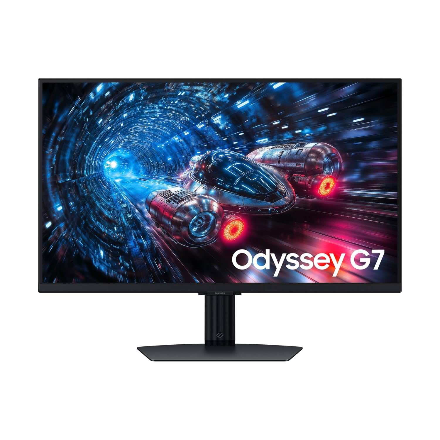 Samsung 27' Odyssey G7 G70F FHD Resolution Gaming Monitor, Fast IPS Dual Mode, 4K 180Hz Refresh Rate, NVIDIA G-Sync Compatible, AMD FreeSync™ Premium, Ergonomic Stand, LS27FG706ENXZA