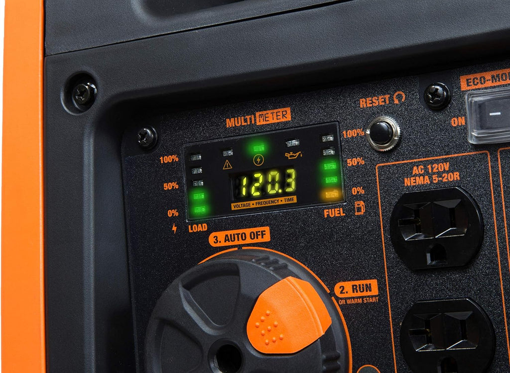 WEN Super Quiet 3800-Watt RV-Ready Portable Inverter Generator with Fuel Shut-Off and Electric Start (56380i)