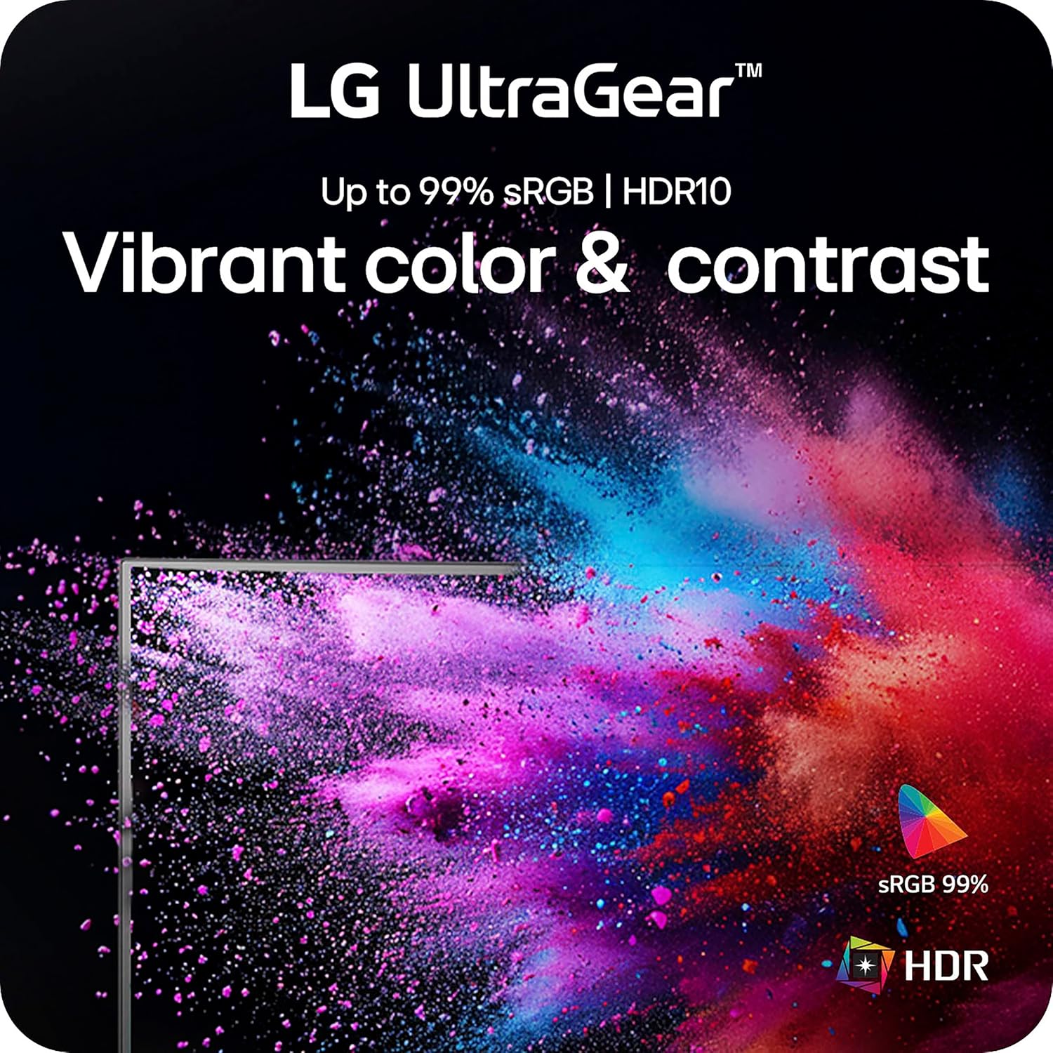 LG 32G600A-B 32-inch Ultragear QHD (2560 x 1440) Curved Gaming Monitor, 180Hz, 1ms, AMD FreeSync, HDMI, DisplayPort, Tilt/Height/Swivel Adjustable Stand, Black