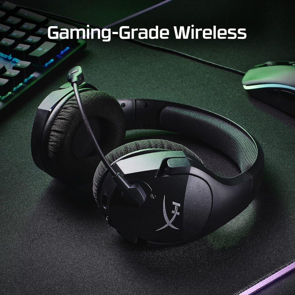 HyperX Cloud Stinger Core - Wireless Gaming Headset & SoloCast – USB Condenser Gaming Microphone, for PC, PS4, PS5 and Mac, Tap-to-Mute Sensor, Cardioid Polar Pattern
