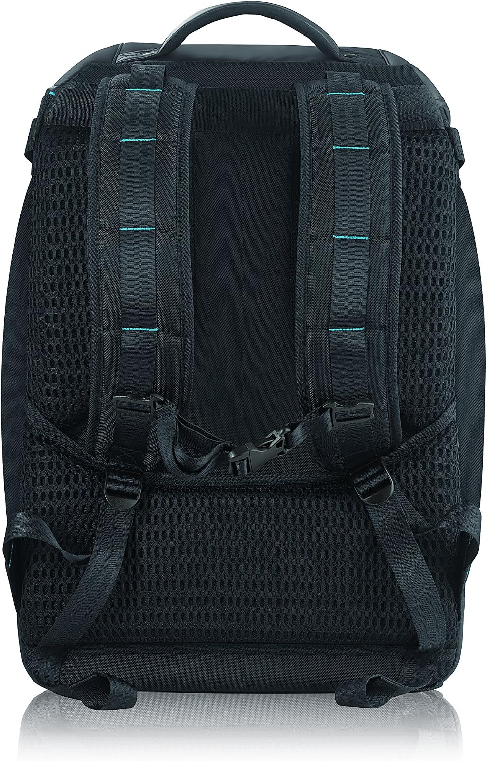 Acer PBG591 Predator Utility Gaming Backpack, Water Resistant and Tear Proof Travel Backpack Fits and Protects Up to 17.3' Predator Gaming Laptop, Black with Teal Accents