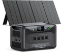 BLUETTI Apex 300 Solar Generator with 350W Solar Panel, 2764.8Wh LFP Battery Backup with 6 3840W AC Outlets (7680W Surge), 120V/240V Dual Voltage, Ideal for Camping and Off-Grid Living