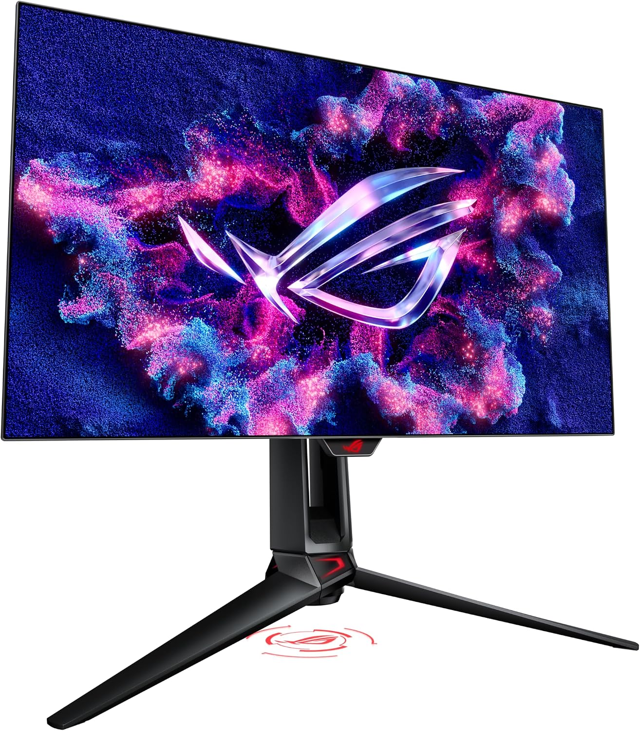 ASUS ROG Swift OLED 27' 1440P Gaming Monitor (PG27AQDP) - WOLED, QHD, 480Hz, 0.03ms, G-SYNC Compatible, Custom Heatsink, AI Assistant, DisplayHDR400 True Black, 99% DCI-P3, True 10-bit, DisplayWidget