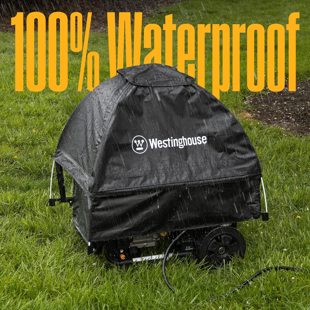 Westinghouse WGenTent Generator Running Cover for Open Frame Generators,Black