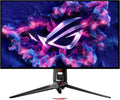 ASUS ROG Swift 32' 4K OLED Gaming Monitor (PG32UCDP) - WOLED, Dual Mode (4K 240Hz, FHD 480Hz), 0.03ms, G-SYNC Compatible, Custom Heatsink, AI Gaming, 99% DCI-P3,True 10-bit, USB-C 90W, 3yr Warranty