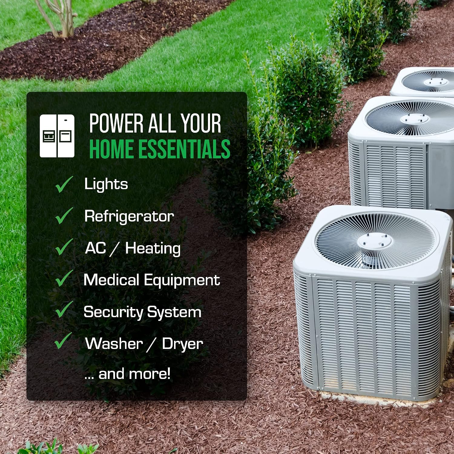 DuroMax XP12000HX 12,000-Watt Dual Fuel Portable Generator - Gas & Propane, Electric Start, Whole Home Power Backup, Transfer Switch Ready, RV & Emergency Ready