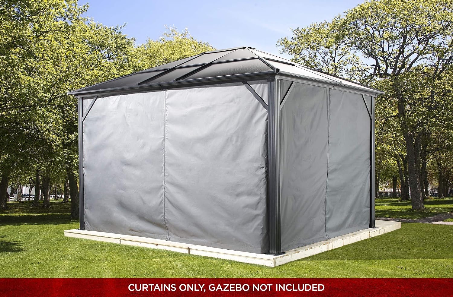 Sojag 135-8163759 Privacy Curtains, 10' x 12'